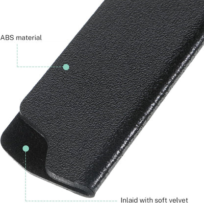 Knife Edge Guard, ABS Knife Cover Sleeves for 5'' Paring Fruit Knives Universal Knives Guard Blade Protector Kitchen Chef Sheaths Covers or Sleeves Blade Protectors for Home Kitchen, Black