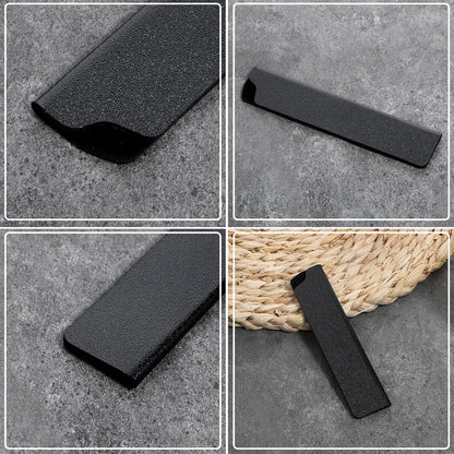 Knife Edge Guard, ABS Knife Cover Sleeves for 5'' Paring Fruit Knives Universal Knives Guard Blade Protector Kitchen Chef Sheaths Covers or Sleeves Blade Protectors for Home Kitchen, Black