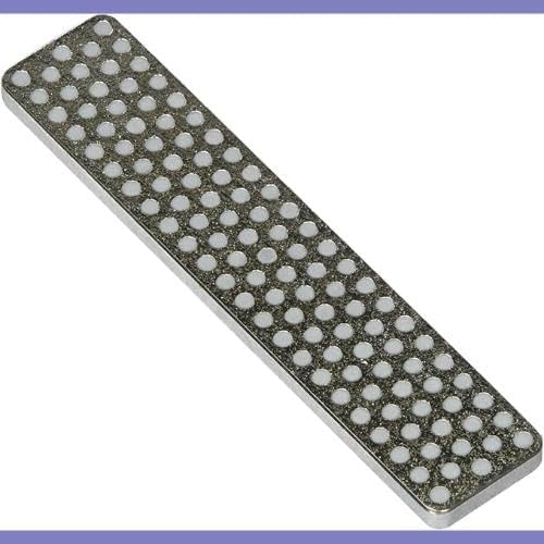 DMT A4F Whetstone Knife Sharpener and Diamond Sharpening Stone for Use with Aligner, 4 Inches, Fine Grit