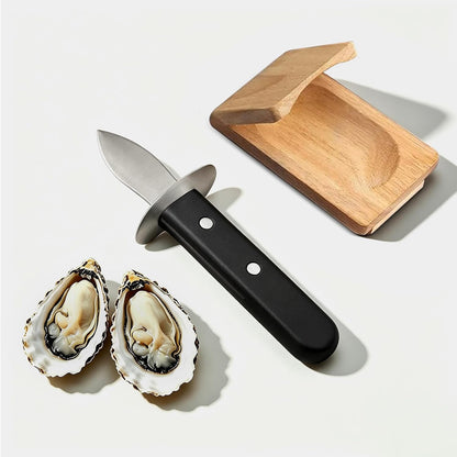 Oyster Shucking Kit Stainless Steel Seafood Tool