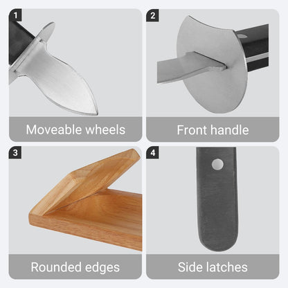 Oyster Shucking Kit Stainless Steel Seafood Tool