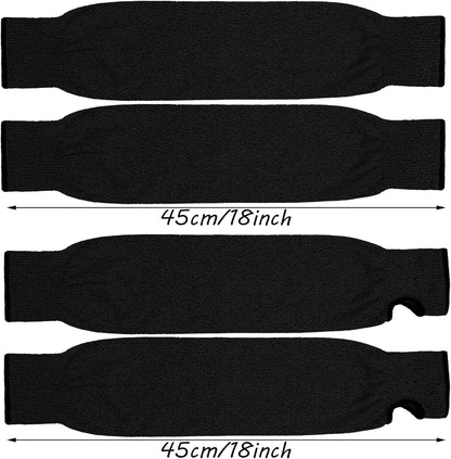 2 Pairs Protective Arm Sleeves, Cut Resistant Sleeves Arm Protection Sleeves Safety Arm Guard