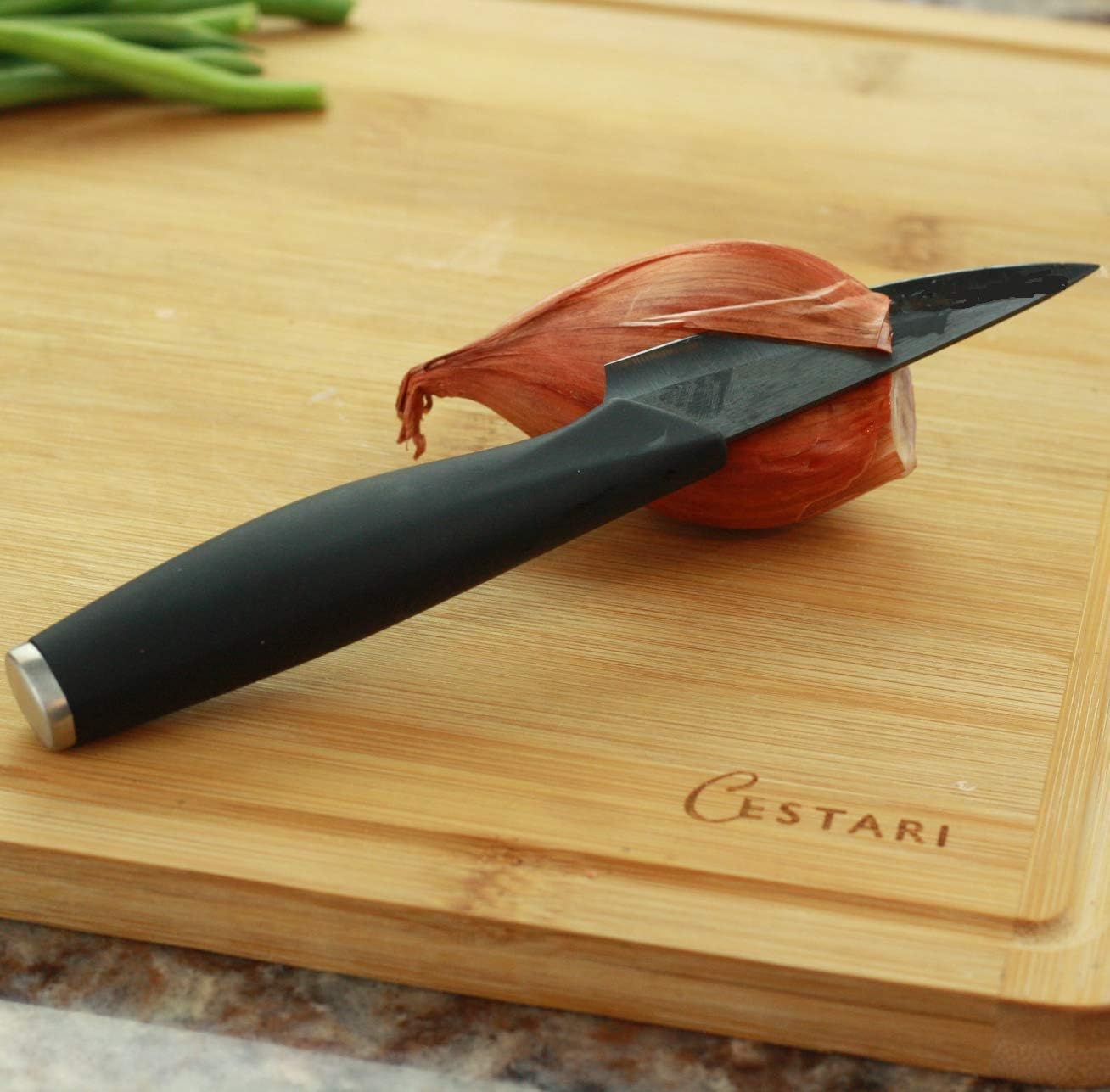 Ceramic Advanced Revolution 3 Inch Paring Knife with Sheath | Charcuterie Board Accessories, Black Mirror Finish Razor Sharp Blade , Never Needs Sharpening;