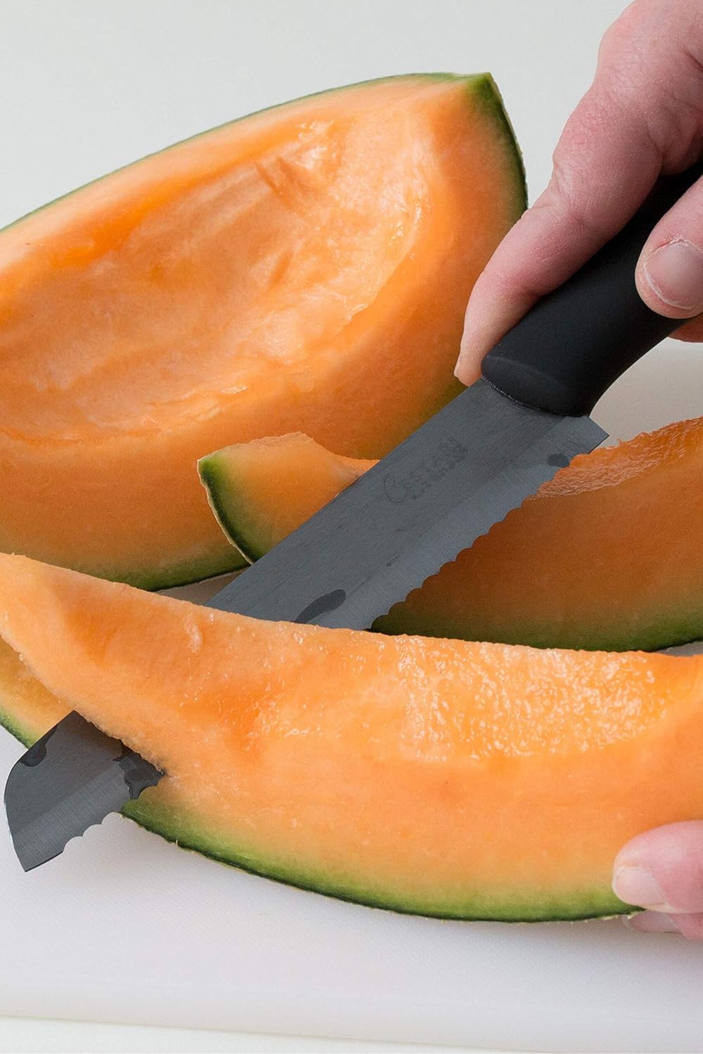 Ceramic Advanced Revolution 3 Inch Paring Knife with Sheath | Charcuterie Board Accessories, Black Mirror Finish Razor Sharp Blade , Never Needs Sharpening;