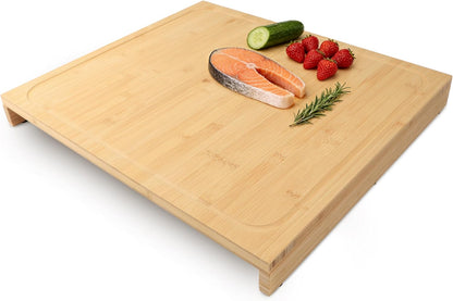 18.1x21.3 Inch Large Bamboo Cutting Board