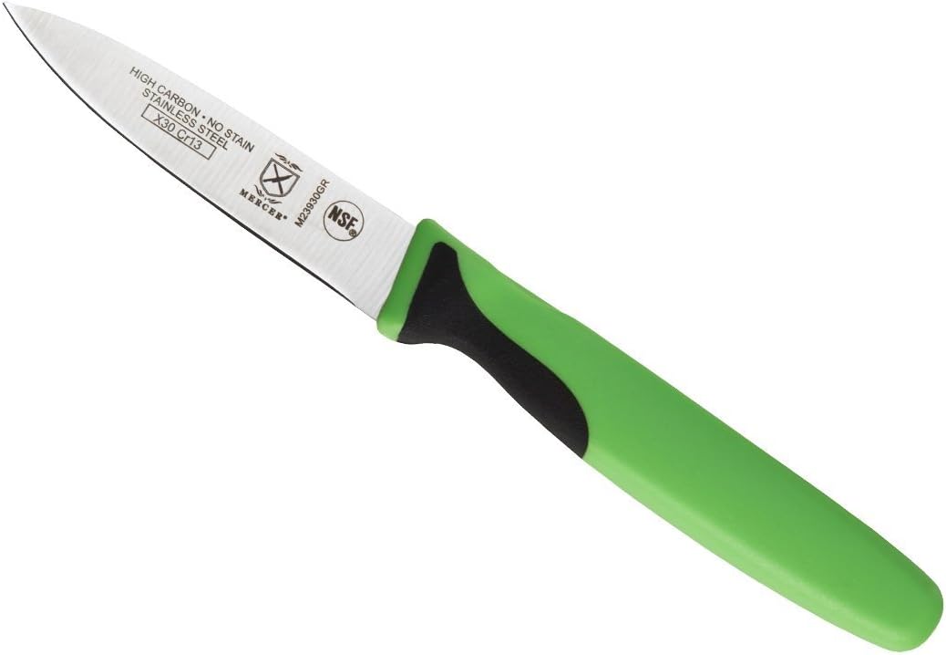 Millennia Color Handle Cutlery 9" Offset Bread Knife (Wavy Edge) White - Colors B