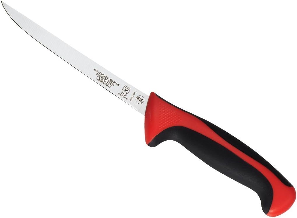 Millennia Color Handle Cutlery 9" Offset Bread Knife (Wavy Edge) White - Colors B