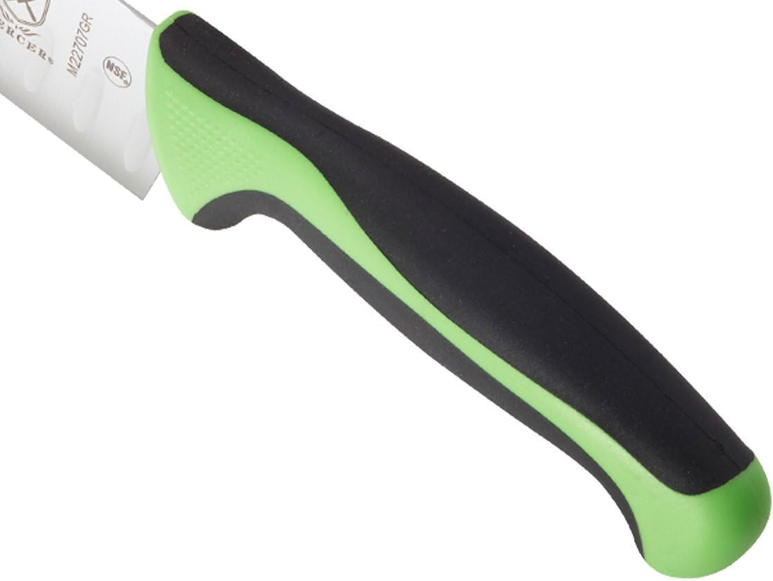 Millennia Color Handle Cutlery 9" Offset Bread Knife (Wavy Edge) White - Colors B