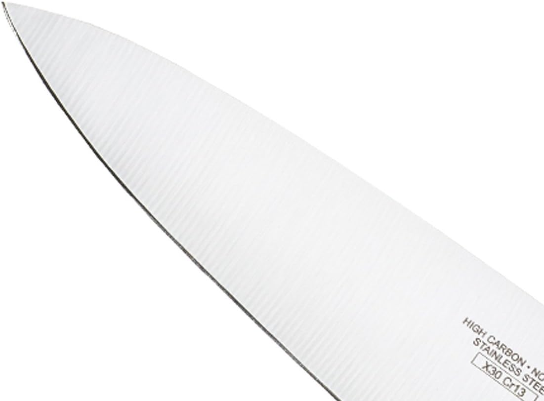 Millennia Color Handle Cutlery 9" Offset Bread Knife (Wavy Edge) White - Colors B