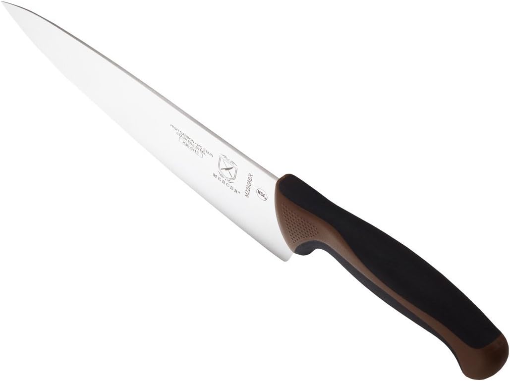 Millennia Color Handle Cutlery 9" Offset Bread Knife (Wavy Edge) White - Colors B
