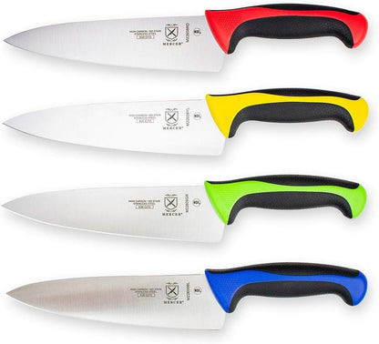 Millennia Color Handle Cutlery 9" Offset Bread Knife (Wavy Edge) White - Colors B