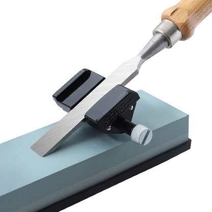 Woodworking Sharpening Guide System, Precision Honing Jig | Chisels & Plane Irons | Stainless Steel Fixture | Smooth Roller | Easy Sharpening