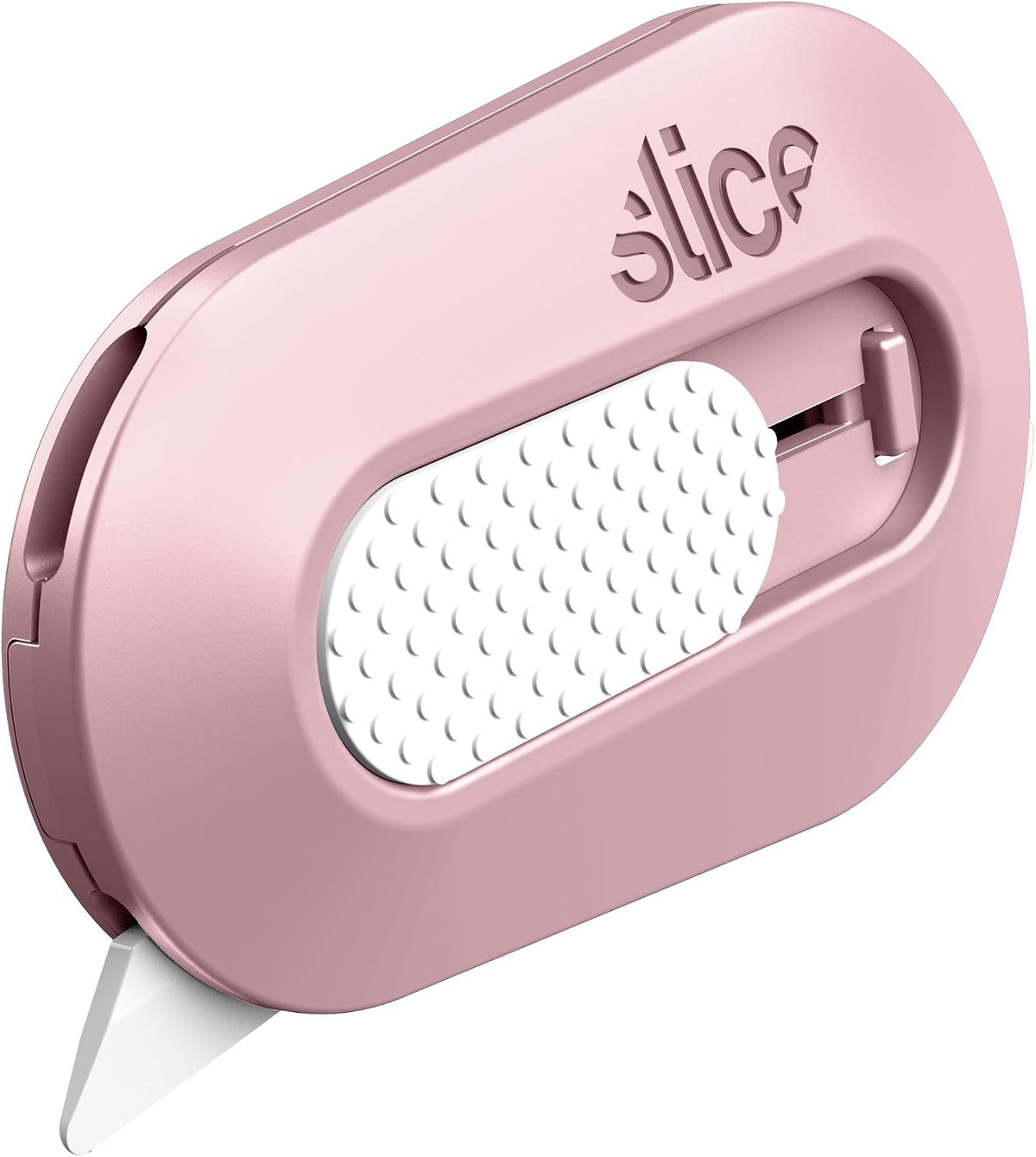Slice Mini Box Cutter, Manual Retracting, Safe Ceramic Box Cutter Lasting 11x Longer than Metal, Keychain Box Opener