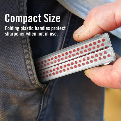DMT (Diamond Machining Technology) Double Sided Diafold Sharpener - Fine