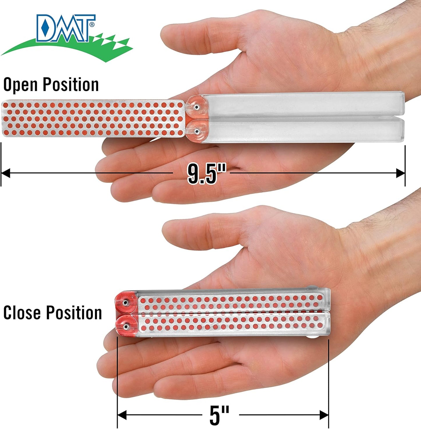 DMT (Diamond Machining Technology) Double Sided Diafold Sharpener - Fine