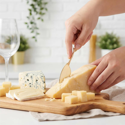 Set of 4 Bee Cheese Knives Set with Bag Cheese Spreaders