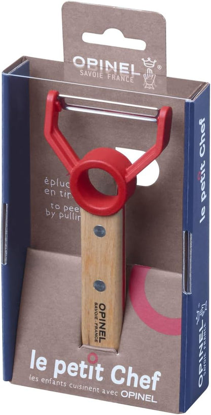 Le Petit Chef Peeler For Children and Teaching Food Prep and Kitchen Safety, Made in France