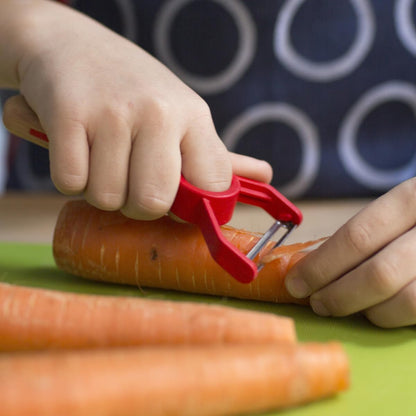 Le Petit Chef Peeler For Children and Teaching Food Prep and Kitchen Safety, Made in France