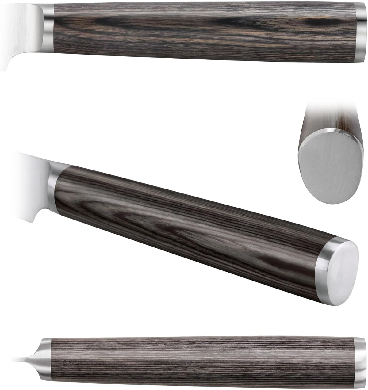 Cangshan 4-Piece Pakkawood Steak Knife Set | Wood Box, 10300535