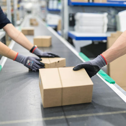 Safety Work Gloves, MicroFoam Nitrile Coated, Men Women,KG18N | Anti-Slip Grip, Breathable and Lightweight , Durable, Seamless Knit Nylon, For Construction, Warehouse, Automotive