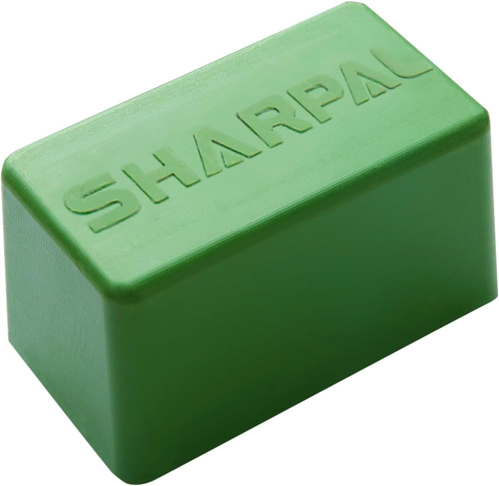 208H 106g / 4 Oz. Polishing Compound Fine Green Buffing Compound, Leather Strop Sharpening Stropping Compounds (2-Pack, Total 106g / 4 Oz.)