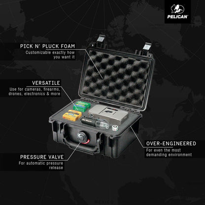 1120 Case With Foam (Black)