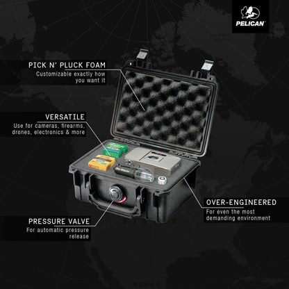 1120 Case With Foam (Black)