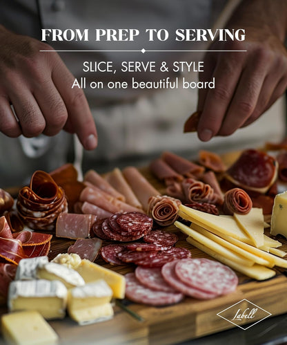Maple End-Grain Butcher Block, Juice Groove, 12 x 16 x 1.25 in | Checkered Cutting Board, Handcrafted in Canada, Thick, for Meat, Cheese, Charcuterie