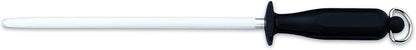 Forged Knife Serrated 5 Inch Nitrum Stainless Steel and 130 mm blade. Ergonomic Polyoxymethylene POM Handle. Series Riviera. Color Black