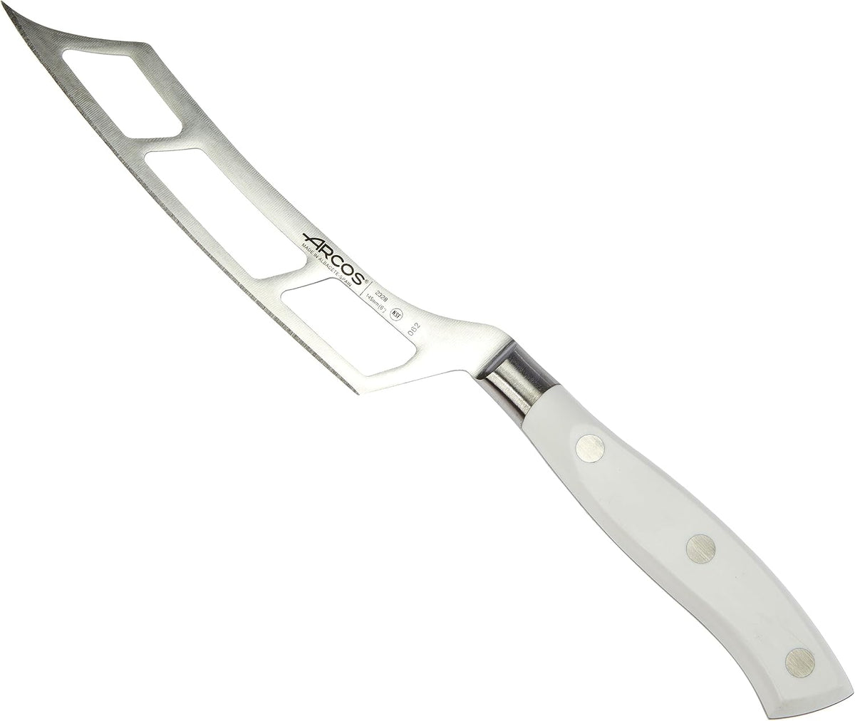 Forged Knife Serrated 5 Inch Nitrum Stainless Steel and 130 mm blade. Ergonomic Polyoxymethylene POM Handle. Series Riviera. Color Black