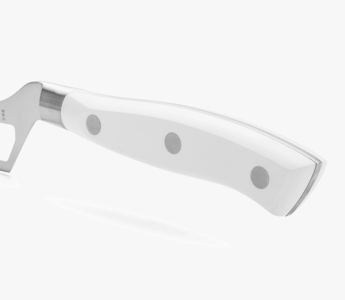 Forged Knife Serrated 5 Inch Nitrum Stainless Steel and 130 mm blade. Ergonomic Polyoxymethylene POM Handle. Series Riviera. Color Black