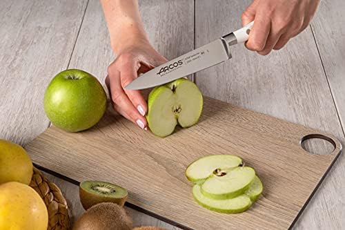 Forged Knife Serrated 5 Inch Nitrum Stainless Steel and 130 mm blade. Ergonomic Polyoxymethylene POM Handle. Series Riviera. Color Black