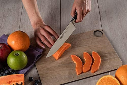 Forged Knife Serrated 5 Inch Nitrum Stainless Steel and 130 mm blade. Ergonomic Polyoxymethylene POM Handle. Series Riviera. Color Black