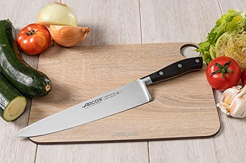 Forged Knife Serrated 5 Inch Nitrum Stainless Steel and 130 mm blade. Ergonomic Polyoxymethylene POM Handle. Series Riviera. Color Black