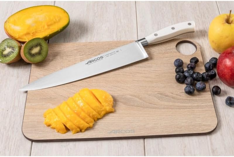 Forged Knife Serrated 5 Inch Nitrum Stainless Steel and 130 mm blade. Ergonomic Polyoxymethylene POM Handle. Series Riviera. Color Black