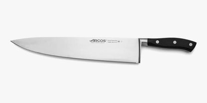 Forged Knife Serrated 5 Inch Nitrum Stainless Steel and 130 mm blade. Ergonomic Polyoxymethylene POM Handle. Series Riviera. Color Black
