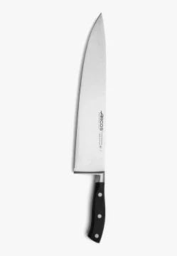 Forged Knife Serrated 5 Inch Nitrum Stainless Steel and 130 mm blade. Ergonomic Polyoxymethylene POM Handle. Series Riviera. Color Black