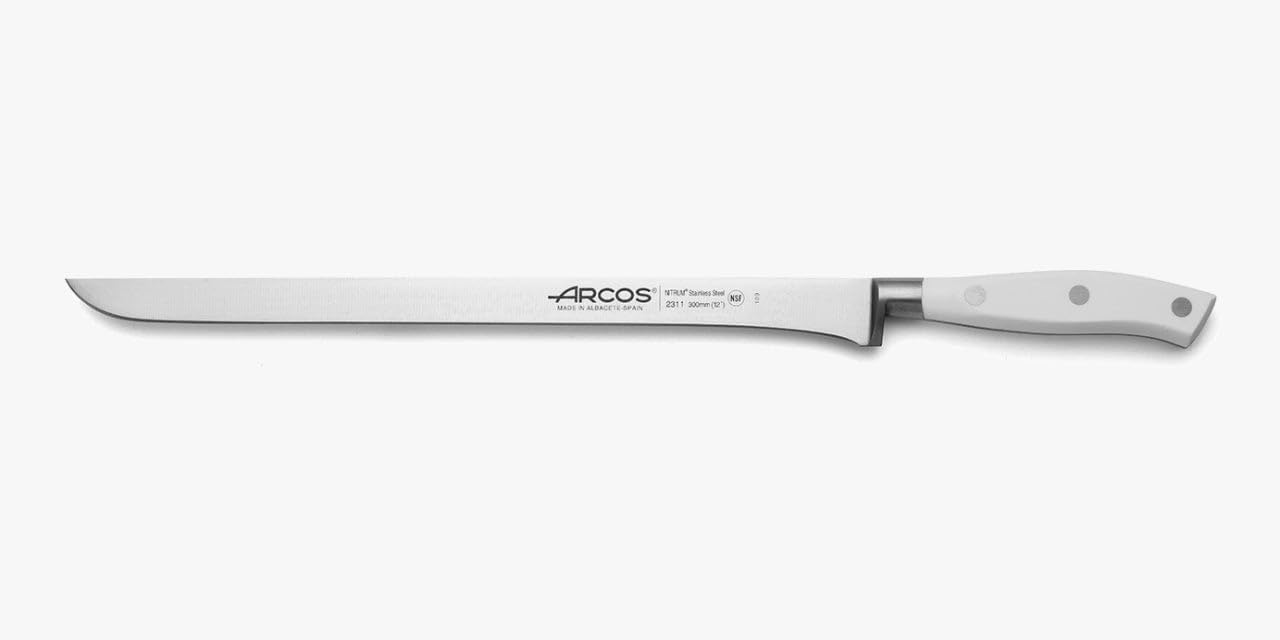 Forged Knife Serrated 5 Inch Nitrum Stainless Steel and 130 mm blade. Ergonomic Polyoxymethylene POM Handle. Series Riviera. Color Black