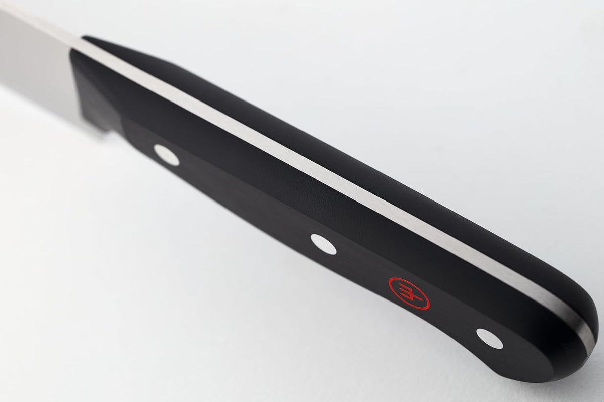 WÜSTHOF Gourmet 5" Hollow Edge Santoku Knife, Black