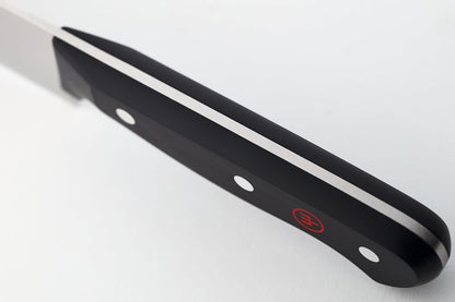 WÜSTHOF Gourmet 5" Hollow Edge Santoku Knife, Black