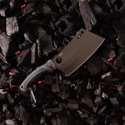 ErgoMax Brisket Slicing Knife - Razor Sharp Blade, Premium Titanium-Coated Steel Blades, Ergonomic Handle, Multifunction Carving Knife for Meat Cutting
