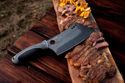 ErgoMax Brisket Slicing Knife - Razor Sharp Blade, Premium Titanium-Coated Steel Blades, Ergonomic Handle, Multifunction Carving Knife for Meat Cutting