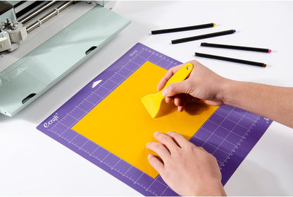 12x12 Cutting Mat 3-Pack, Strong/Standard/Light Adhesive, Compatible with Cricut Maker 3/Maker 4/Maker/Explore 3/4/Air 2/One, Variety Adhesive Sticky Cutting Mats Accessories