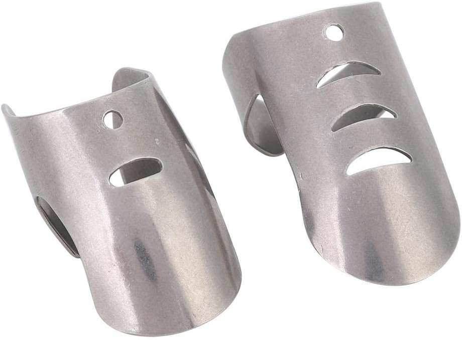 Safe Slice Finger, 4 pcs Finger Guard For Cutting Professional Stainless Steel Safe Slice Finger Guard Cooking Tool Finger Protector
