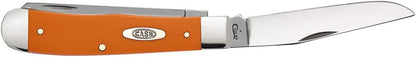 Case WR XX Pocket Knife Sparxx White Jigged Synthetic Trapper Item #60182 - (6254 SS) - Length Closed: 4 1/8 Inches