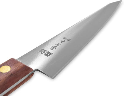 Seki Japan Tomihide Japanese Professional Boning Knife Traiangle Type, 150 mm (5.9 inch), Japanese Stainless steel Kitchen Cutlery, Chef Knives with Wood Handle for Home Kitchen & Restaurant