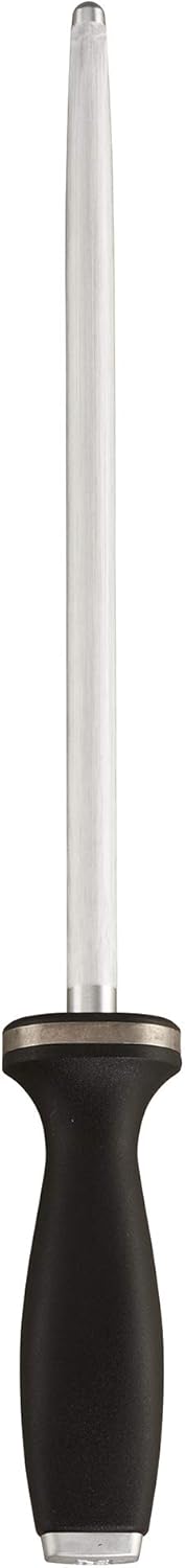 10-inch Sharpening Steel with Stainless Steel End Cap