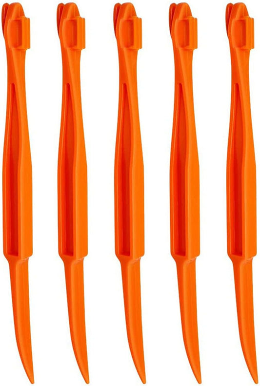 5Pcs Plastic Orange Peeler Remover Multifunctional Easy Open Fast Peeling Knife Citrus Lemon Cutter Fruit Opener Tools