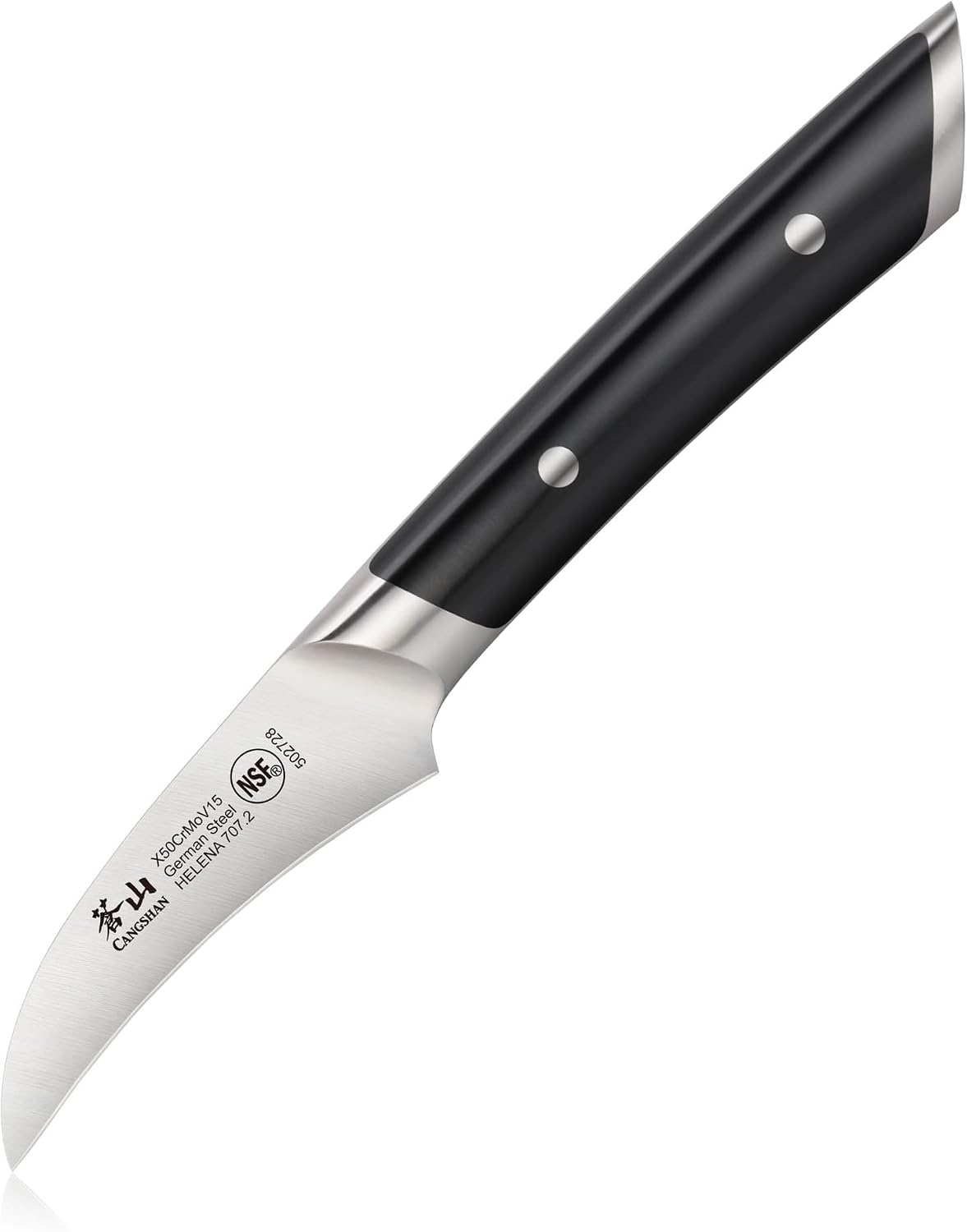 Cangshan HELENA Series 2.75-Inch Peeling Knife, Forged German Steel, 502728