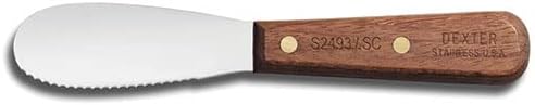 18120 Scalloped Sandwich Spreader - Rosewood Handled